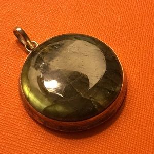 Large Labridorite Pendant